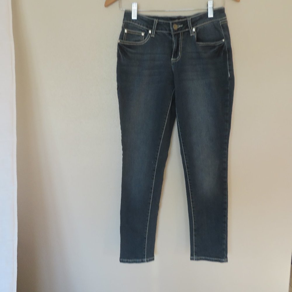 EARL‎ JEAN EMBELLISHED SKINNY STRETCH JEANS
